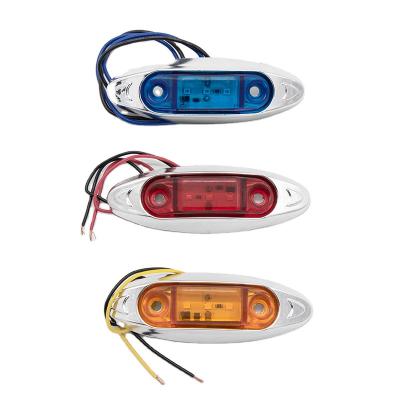 China Danyang Haoli Hot Selling 6LED Side Marker Side Light For Truck 12v 24v Led Side Beacon Light 100*42*21mm for sale