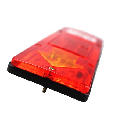 China High Brightness 12v 24v 10-30v Plastic Combination Arrow Three Color Trailer Truck Lamp Tail Light for sale