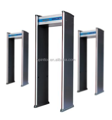 China Airport Security Checking Walk Through Metal Detector Door Frame Body Scanner Multi Zone Arcade Metal Detector for sale