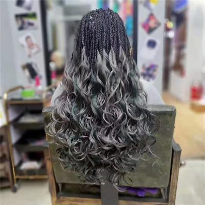 China 20Inch Yaki Straight Synthetic Hair Extensions Ombre Color New Synthetic Braiding Hair Body Wave Crochet Curly Hair For Wholesale for sale