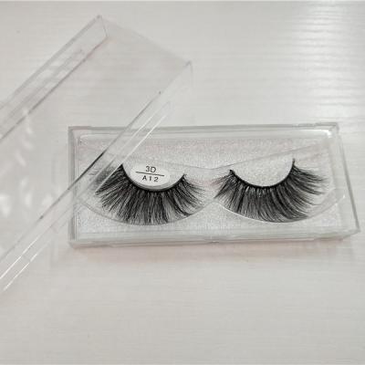 China Wholesale Natural Cheap Long False Mink Lashes Synthetic False 3d Eyelashes Manufacturer for sale