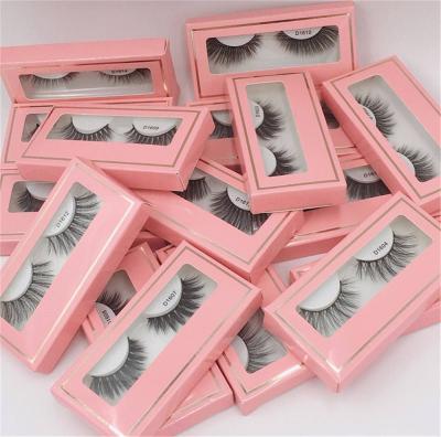 China Korean Soft New Style Soft Wholesale Private Label Lashes 3D False Mink Eyelashes Synthetic Lashes for sale