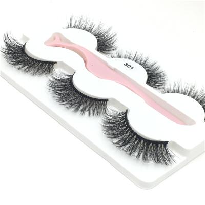 China Sensitive Full Strip 3D Synthetic Lashes Custom Package Private Label Silk Eye Lashes In Qingdao Seller for sale