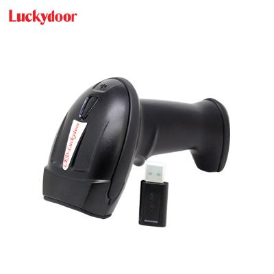 China ABS+PC Luckydoor K-626RB ​​2d mobile payment usb qr code reader handheld wireless barcode scanner for sale