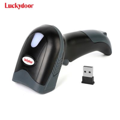 China China Factory Low Price 2.4g Practical Wireless Barcode Scanner Handheld 4mil Laser Fast Speed ​​Scanning Gun K-215R for sale