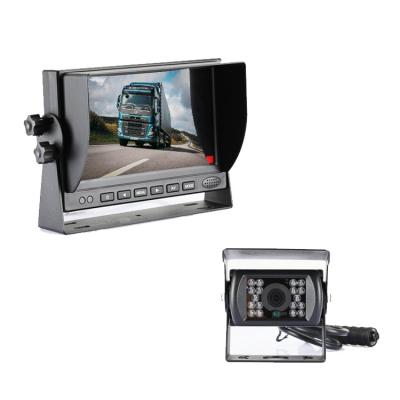 China 800*480 Vehicle Backup Camera Waterproof With Monitor Kit System 7