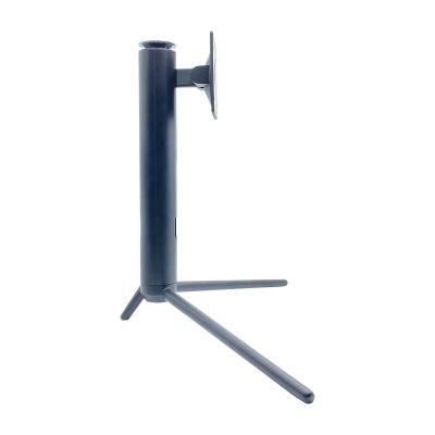 China Adjustable Computer Monitor Desk Stand 90 Degree Rotation 100mm Height Rise 8KG VESA Mount 75*75 100*100 Compatible Screen for sale