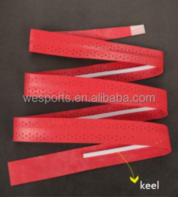 China High Durability Durable OEM Absorption PU Tennis Overgrips With Pin Relief for sale