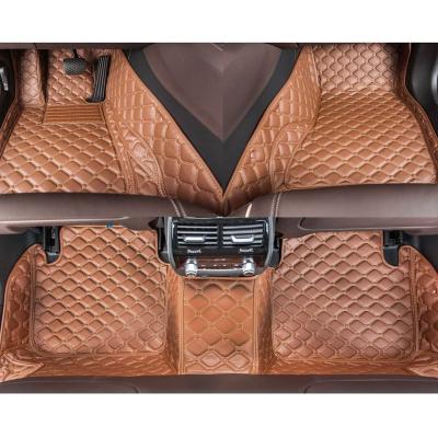 China All-Vehicle Customization Easy Cleaned Rubber Car Foot Mats 4 Piece Universal Automotive Interior Car Floor Mats for sale