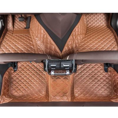 China Easy Cleaned New Design Customized Wholesale Floor Mats Car 4 Pieces Waterproof Car Floor Mats for sale