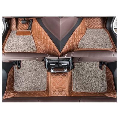 China Professional Custom Non Slip Car Mats Product PVC Easy Cleaned Waterproof Car Floor Mats for sale