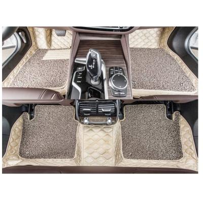 China 5d and 7d Car Floor Mats Right Hand Drive Gold Left Hand Clean Easy Clean Easy Drive Floor Car PVC Mats for sale