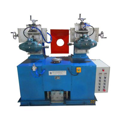 China Automatic Cookware Double Heads Bottom Polishing Machine For Metal Cookware for sale