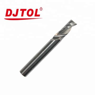 China Carbide DJTOL One Flute Spiral Bit for sale