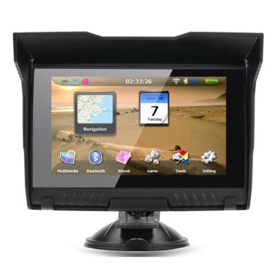 China Waterproof Motorcycle 5inch Automotive GPS Navigation Car GPS Navigator 800*480 for sale