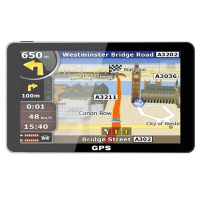 China Automotive High Clear 800*480 Touch Screen Best GPS Navigation Device Car GPS Navigation Device for sale