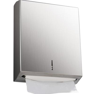 China Home Appliance User Friendly Sanitary Ware Wall Mount Stainless Steel Fold Paper Towel Dispenser for sale