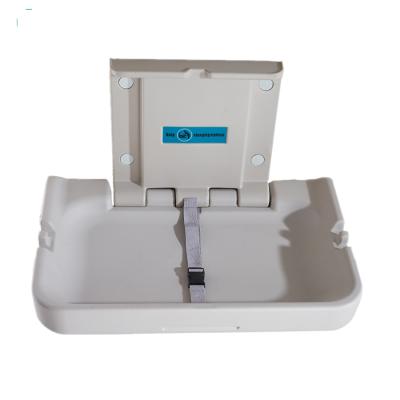 China Protect Baby Material Wall Mounted Collapsible Baby Diaper HDPE Airport Changing Station for sale