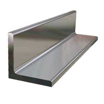 China Mirror Finish Stainless Steel Unequal Angle BA ASTM SUS 201 for sale