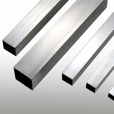 China 316 Mirror Polished Stainless Steel Square Tube Welded Q235 NO.1 NO.3 for sale