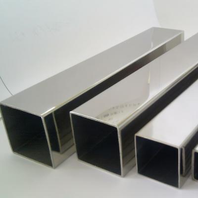 China Seamless 2x2 Stainless Steel Square Tubing 304 304L 316L 316 TP316L for sale