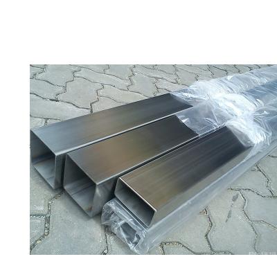 China SS202 tubo de acero inoxidable rectangular 304 430 301 inconsútiles en venta