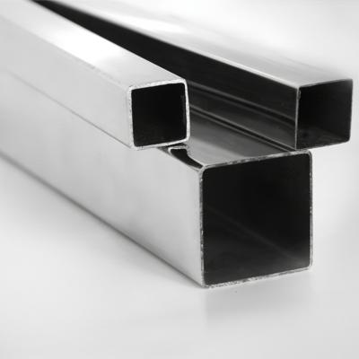 China Hot Rolled Stainless Steel Rectangular Tube SS301 310S Hot Dipped Zinc Hollow Section for sale