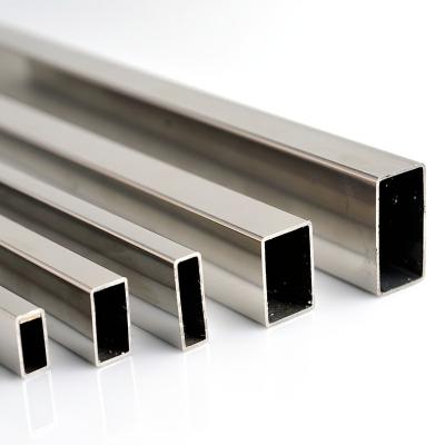 China High Carbon 304 Stainless Steel Square Tubing Hot Rolled BA 2B NO.4 for sale