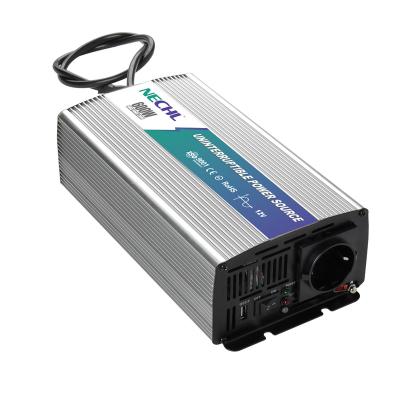 China Off grid power inverter 600W Pure sine wave inverter with charger 225*180*128mm for sale