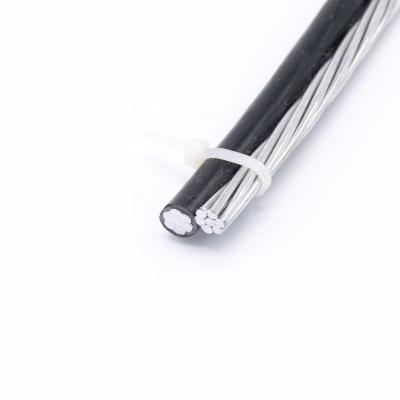 China Over 1*10+10mm Aluminum Cable Overhead Yemen ABC Cable for sale