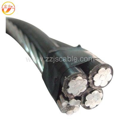 China Aerial Cable AAAC/ACSR 3*25+25mm2 Air Courier Wire for sale