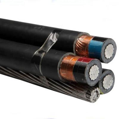 China 0.6/1kv-20/35kv Underground , Copper / Aluminum Conductor XLPE PVC Insulated And Sheathed Power Cable for sale