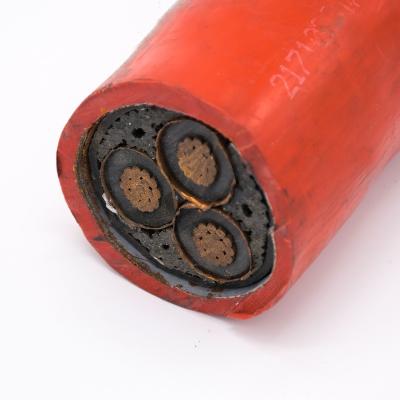 China Medium Steel Tape Armored 8.7-15KV XLPE 3X300mm2 Construction Voltage MV Cables for sale