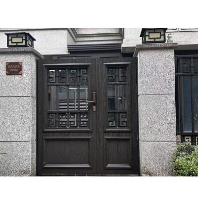 China Easily Assembled Customized Laser Cut Aluminum Panel Door And Door Panel Modern Aluminum Design for sale