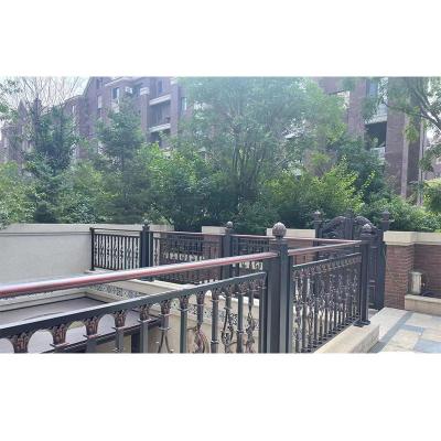 China Easily Assembled Cheap Aluminum Garden Fence Fence / Aluminum Composite Lawn Fence Garden Barrier Panels /Metal Shorts Garden Fence Powder Coated for sale