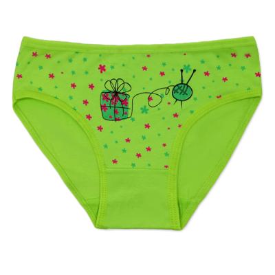 China Amazon Children's Breathable Hot Selling Cute Kids Girls Underwear Copy Briefs Bikini Girl Panties Underwear for sale