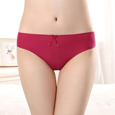 China Breathable Solid Soft Sport Seamless Underwear For Girls for sale