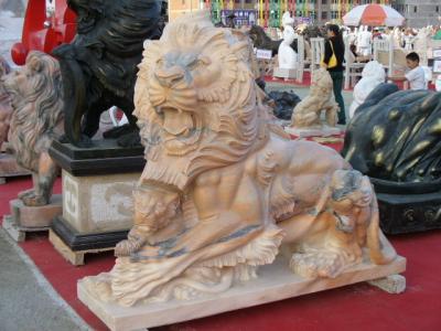 China One pair of Lions sculpture from China for sale