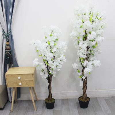 China Decorative Artificial Cherry Blossom Trees Wholesale Silk Trees CLASSIC Cherry Blossom Trees For Sale for sale