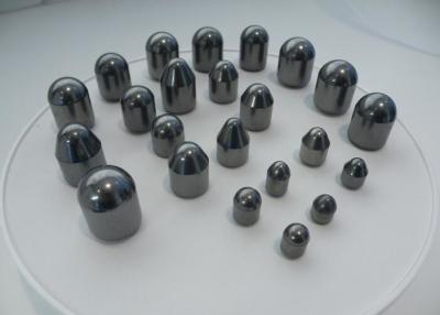 China Semi Ballistic Tungsten Carbide Buttons For Medium Abrasive / Hard Formations for sale