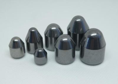 China Durable Conical Shaped Tungsten Carbide Buttons Accurate Dimension for sale