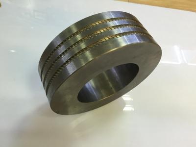 China Finished Polished Tungsten Carbide Parts Tungsten Carbide Roll Rings Good Bending Strength for sale