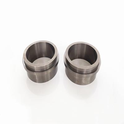 China High Strength Tungsten Carbide Bushing , Shaft Wear Sleeve Precise Dimension for sale