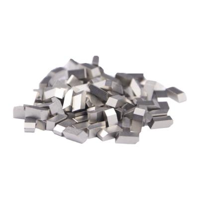 China Nickel Coating Tungsten Carbide Tips High Erosion Resistant For Metal Cutting for sale