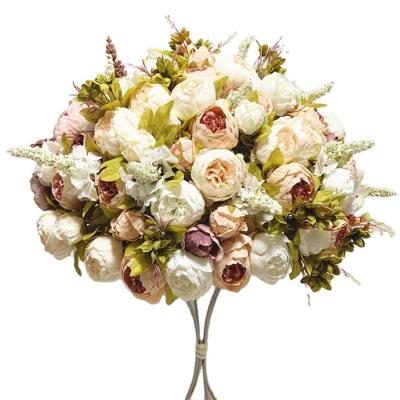 China Wedding Decoration Wholesale China Supply Table Centerpieces Peony Artificial Flower Balls For Wedding for sale