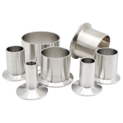 China Weld Flange 304 316L Stainless Steel KF10 KF16 KF25 KF40 KF50 Vacuum Chuck Pipe Connector Socket Weld Neck Ferrule Flange for sale