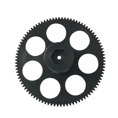 China Building Material Shops Manufacturing Custom Drawings Iron Spur Gear Aluminum Plastic Grinding Steel Spur Gears for sale