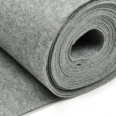 China Eco-Friendly White Black Geo Textile Roll Customized Size 100gsm PP PET Nonwoven Geotextile Fabric For Slope Protection for sale