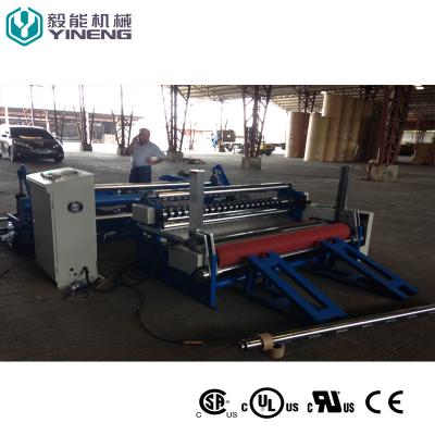 China Slitting And Rewinding Jumbo Roll Kraft Paper Slitter Rewinder Machine for sale