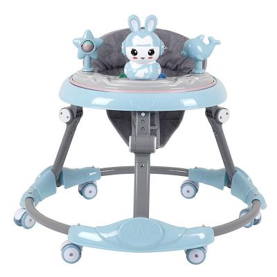 China Cotton Toddler Walker Sit-to-Stand Learning Walker Toys For Baby Musical Balance Walker Kid Early Toy for sale